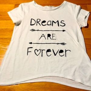 White H&M kids shirt